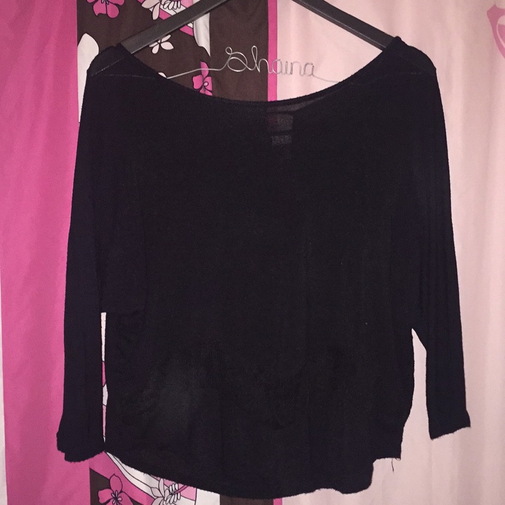 Love culture lace, cowl tie back top